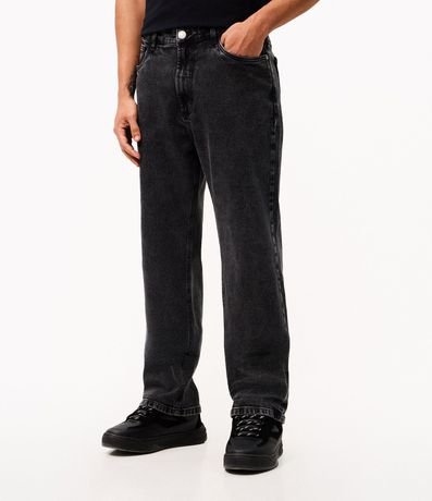 Pantalón en Jeans Recto Vintage 2