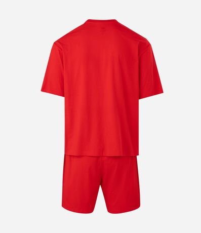 Pijama Corto Boxy en Algodón Rayo McQueen 7