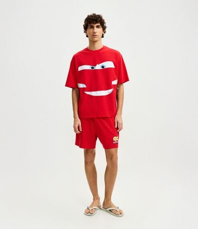 Pijama Corto Boxy en Algodón Rayo McQueen 2