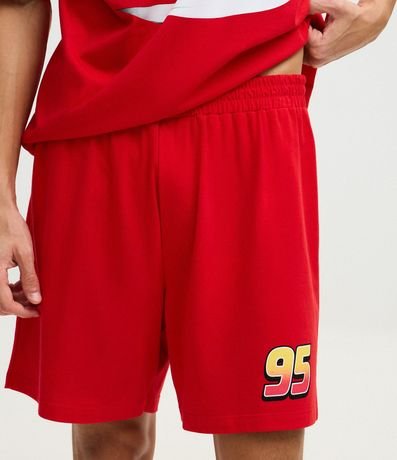 Pijama Corto Boxy en Algodón Rayo McQueen 4