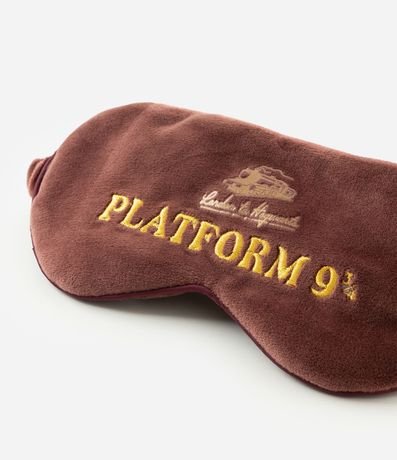 Almohada de Viaje con Máscara de Dormir Estampa de Harry Potter 9