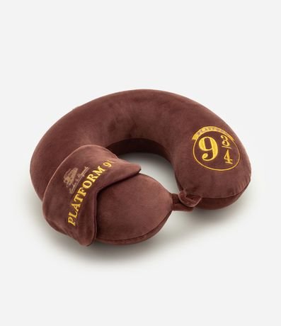 Almohada de Viaje con Máscara de Dormir Estampa de Harry Potter 2