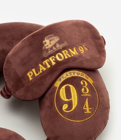 Almohada de Viaje con Máscara de Dormir Estampa de Harry Potter 4