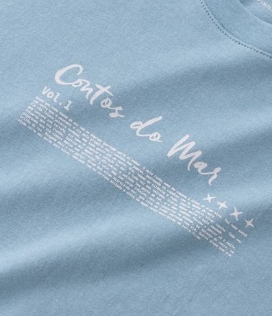 Remera en Algodón con Estampa Deportiva Cuentos del Mar 4