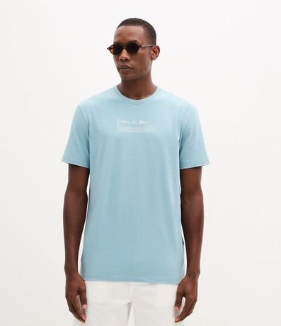 Remera en Algodón con Estampa Deportiva Cuentos del Mar 1