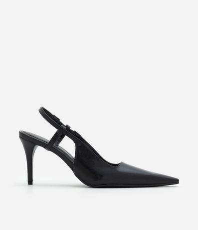 Zapato Slingback con Punta Alargada