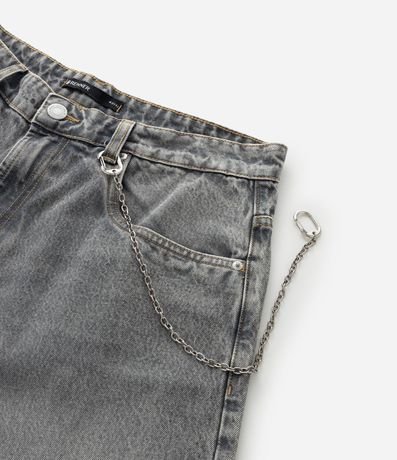 Pantalón Baggy Balloon en Jeans Denim Liso 7