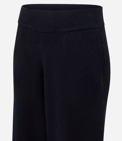 Pantalón Recto en Punto con Regulador en el Ruedo 2