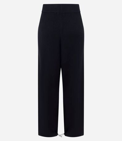 Pantalón Recto en Punto con Regulador en el Ruedo 3