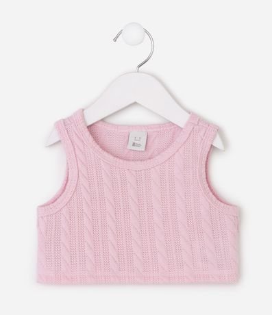 Vestido Infantil Floral con Chaleco - Talle 0 a 18 Meses 5