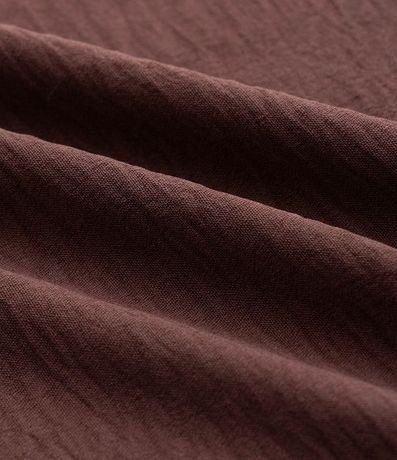 Blusa en Crepé con Volado en el Hombro Curve & Plus Size 3