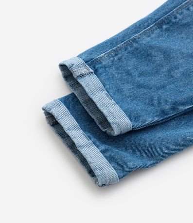 Pantalón Mom Infantil con Bordado de Flor - Talle 1 a 6 años 4