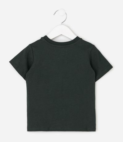 Remera Comfort Infantil con Estampado Dinosaurio en Relieve – Talle 1 a 6 años 3