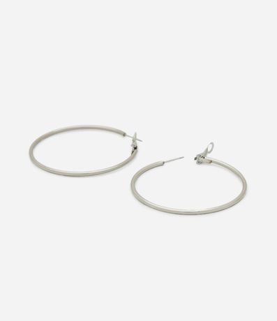 Argollas Grandes con Acero Inoxidable a Prueba de Agua 3