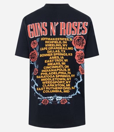 Remera en Algodón con Estampado Guns N’ Roses 2