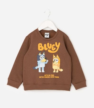 Buzo Infantil en Algodón con Estampa de Bluey y Bingo – Talle 2 a 6 años 2