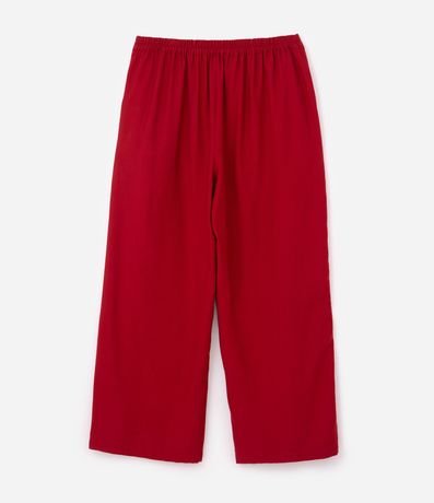 Pantalón Sastre Wide con Friso Delantero Curve & Plus Size 6