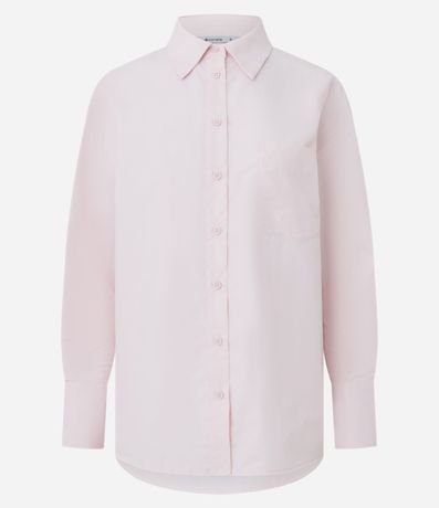 Camisa Oversized en Tricolina Efecto Empapelado 2