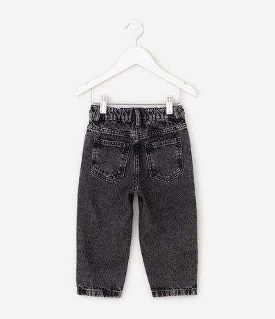 Pantalón Infantil Jeans Mom con Moñitas - Talle 1 a 6 años 2