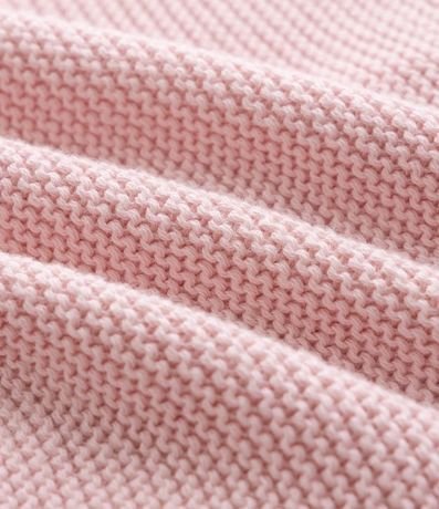 Cardigan Infantil en Punto con Bordado Floral – Talle 0 a 18 Meses 4