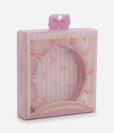 Vincha Puff para Skincare con Moños Alchemia 3