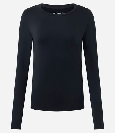 Remera Deportiva Regular en Microfibra Térmica