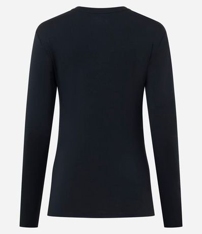 Remera Deportiva Regular en Microfibra Térmica 2