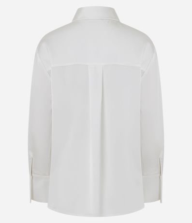 Camisa Satinada con Cuello Clásico 2