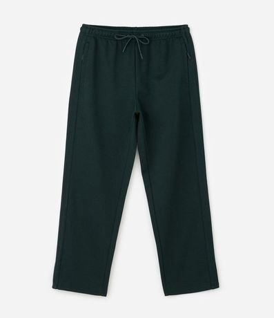 Pantalón Algodón Reta con Tape Lateral 5
