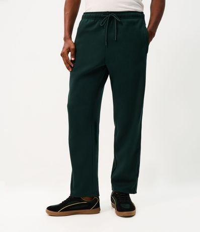 Pantalón Algodón Reta con Tape Lateral 2