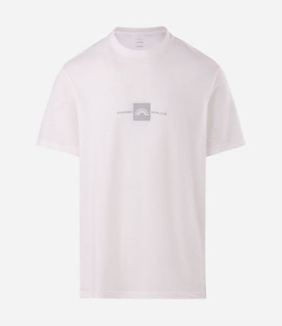 Remera Comfort con Estampa en Relieve 4