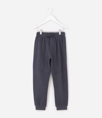 Pantalón Infantil en Fleece Canelado - Talle 1 a 6 años 2