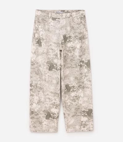 Pantalón Sarga Super Baggy Estampada 2