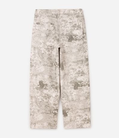 Pantalón Sarga Super Baggy Estampada 3