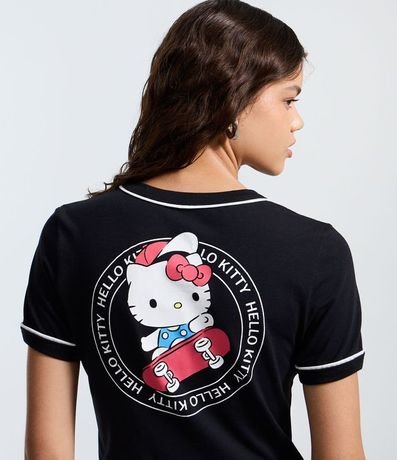 Remera Manga Corta en Algodón con Estampa de Hello Kitty Skate 4