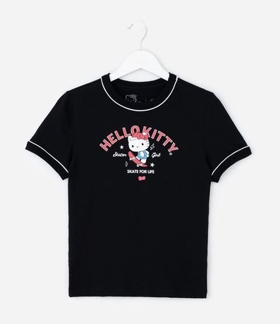 Remera Manga Corta en Algodón con Estampa de Hello Kitty Skate 5