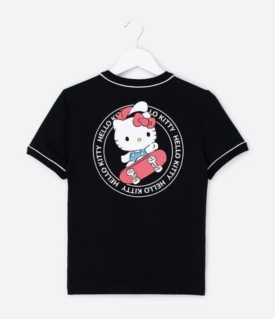 Remera Manga Corta en Algodón con Estampa de Hello Kitty Skate 6