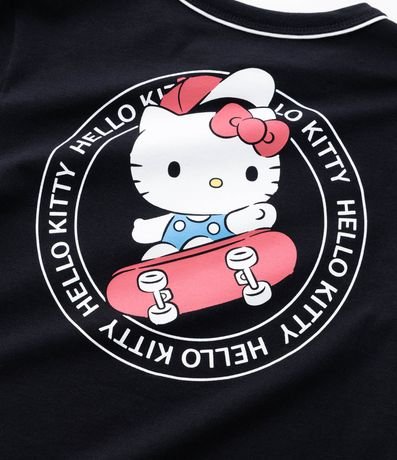 Remera Manga Corta en Algodón con Estampa de Hello Kitty Skate 4