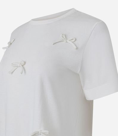 Blusa en Media Malla con Moñitas Aplicados 5