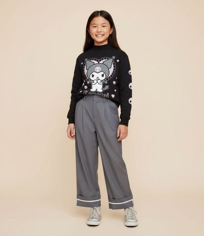 Saco Infantil con Estampa de Kuromi – Talle 5 a 16 años