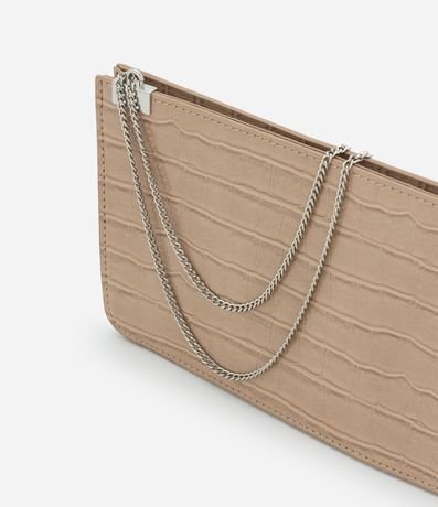Cartera Transversal Pequeña en PU con Textura Crocco 6