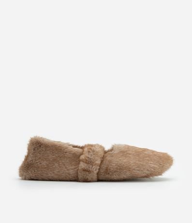 Pantufla Tipo Zapatilla Lisa