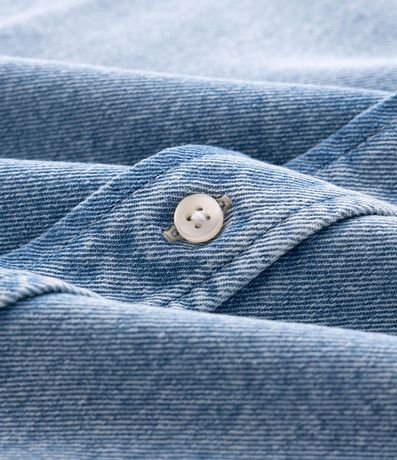 Camisa Jeans Overshirt Manga larga 3