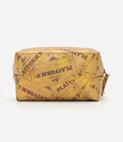 Neceser Rectangular en PU con Estampa Temática Harry Potter 3