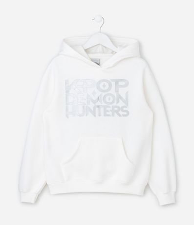 Buzo Infantil Oversized con Estampado Huntrix – Talle 5 a 14 años 1