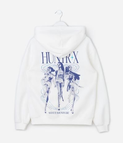 Buzo Infantil Oversized con Estampado Huntrix – Talle 5 a 14 años 2