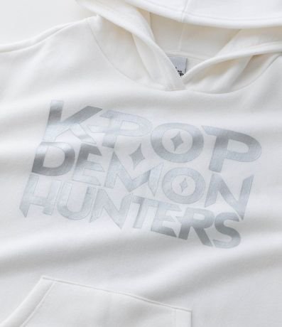 Buzo Infantil Oversized con Estampado Huntrix – Talle 5 a 14 años 6