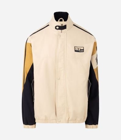 Campera Sarga Outdoor Recortes Contrastantes 5