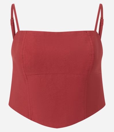 Blusa Sastre en Viscosa con Breteles Finos 5