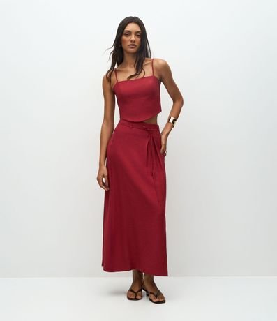 Blusa Sastre en Viscosa con Breteles Finos 2